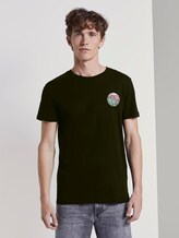 T-shirt met voetbalprints - Mannen - Black T-shirt met voetbalprints - Mannen - Black - 1 - TOM TAILOR Denim