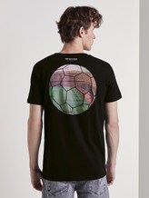 T-shirt met voetbalprints - Mannen - Black T-shirt met voetbalprints - Mannen - Black - 2 - TOM TAILOR Denim