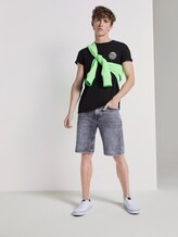 T-shirt met voetbalprints - Mannen - Black T-shirt met voetbalprints - Mannen - Black - 3 - TOM TAILOR Denim