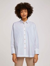 Blusenshirt mit Schlitzdetail - Frauen - White Blusenshirt mit Schlitzdetail - Frauen - White - 1 - Mine to five