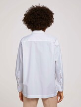 Blusenshirt mit Schlitzdetail - Frauen - White Blusenshirt mit Schlitzdetail - Frauen - White - 2 - Mine to five