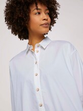 Blusenshirt mit Schlitzdetail - Frauen - White Blusenshirt mit Schlitzdetail - Frauen - White - 9 - Mine to five