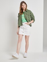 Love-Print T-Shirt mit Bio-Baumwolle - Frauen - dusty apple green Love-Print T-Shirt mit Bio-Baumwolle - Frauen - dusty apple green - 3 - TOM TAILOR Denim