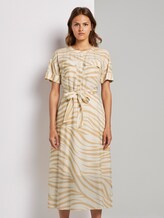 Maxikleid im Zebra-Muster - Frauen - ecru zebra design Maxikleid im Zebra-Muster - Frauen - ecru zebra design - 1 - Mine to five