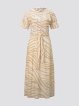 Maxikleid im Zebra-Muster - Frauen - ecru zebra design Maxikleid im Zebra-Muster - Frauen - ecru zebra design - 7 - Mine to five