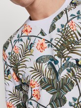 Sweatshirt mit tropischem Print - Männer - white colorful botanical print Sweatshirt mit tropischem Print - Männer - white colorful botanical print - 9 - TOM TAILOR Denim
