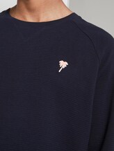 Strukturiertes Langarmshirt mit Stickerei - Männer - Sky Captain Blue Strukturiertes Langarmshirt mit Stickerei - Männer - Sky Captain Blue - 9 - TOM TAILOR Denim