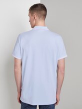 Poloshirt mit Stickerei in Melange-Optik - Männer - fresh icy blue melange Poloshirt mit Stickerei in Melange-Optik - Männer - fresh icy blue melange - 2 - TOM TAILOR Denim