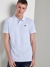 Poloshirt mit Stickerei in Melange-Optik - Männer - fresh icy blue melange Poloshirt mit Stickerei in Melange-Optik - Männer - fresh icy blue melange - 5 - TOM TAILOR Denim