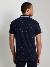 Poloshirt mit Allover-Print - Männer - navy mini vacation print Poloshirt mit Allover-Print - Männer - navy mini vacation print - 2 - TOM TAILOR Denim