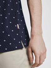 Poloshirt mit Allover-Print - Männer - navy mini palm leaf dot print Poloshirt mit Allover-Print - Männer - navy mini palm leaf dot print - 10 - TOM TAILOR Denim