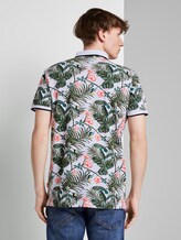 Poloshirt mit Allover-Print - Männer - white colorful botanical print Poloshirt mit Allover-Print - Männer - white colorful botanical print - 2 - TOM TAILOR Denim