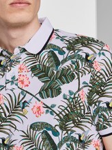 Poloshirt mit Allover-Print - Männer - white colorful botanical print Poloshirt mit Allover-Print - Männer - white colorful botanical print - 9 - TOM TAILOR Denim