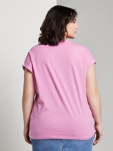 Print T-Shirt mit Bio-Baumwolle - Frauen - dusty orchid Print T-Shirt mit Bio-Baumwolle - Frauen - dusty orchid - 2 - My True Me