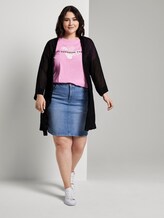 Print T-Shirt mit Bio-Baumwolle - Frauen - dusty orchid Print T-Shirt mit Bio-Baumwolle - Frauen - dusty orchid - 3 - My True Me