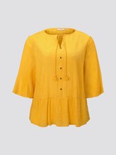 Sommerliche Tunika mit Quasten-Details - Frauen - deep golden yellow Sommerliche Tunika mit Quasten-Details - Frauen - deep golden yellow - 7 - My True Me