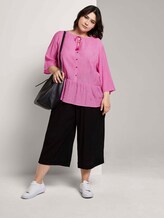 Sommerliche Tunika mit Quasten-Details - Frauen - dusty orchid Sommerliche Tunika mit Quasten-Details - Frauen - dusty orchid - 3 - My True Me