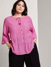 Sommerliche Tunika mit Quasten-Details - Frauen - dusty orchid Sommerliche Tunika mit Quasten-Details - Frauen - dusty orchid - 5 - My True Me