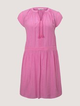 Curvy - Kleid mit dekorativen Häkel-Details - Frauen - dusty orchid Curvy - Kleid mit dekorativen Häkel-Details - Frauen - dusty orchid - 7 - My True Me
