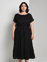 Sommerliches Kleid mit Häkel-Details - Frauen - Deep Black Sommerliches Kleid mit Häkel-Details - Frauen - Deep Black - 1 - My True Me