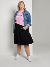 A-Linien Jersey Rock - Frauen - Deep Black A-Linien Jersey Rock - Frauen - Deep Black - 3 - My True Me