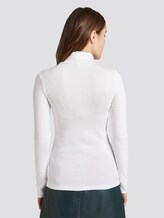 hemd met lange mouwen en nektrui - Vrouwen - Off White hemd met lange mouwen en nektrui - Vrouwen - Off White - 2 - TOM TAILOR Denim