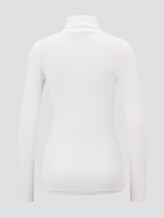 hemd met lange mouwen en nektrui - Vrouwen - Off White hemd met lange mouwen en nektrui - Vrouwen - Off White - 8 - TOM TAILOR Denim