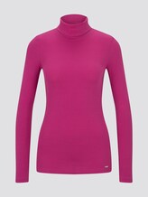 hemd met lange mouwen en nektrui - Vrouwen - Rose Violet hemd met lange mouwen en nektrui - Vrouwen - Rose Violet - 7 - TOM TAILOR Denim