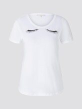 T-shirt with print - Women - White T-shirt with print - Women - White - 7 - TOM TAILOR Denim