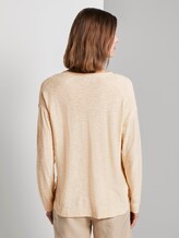 Pullover mit Seitenschlitzen - Frauen - soft vanilla Pullover mit Seitenschlitzen - Frauen - soft vanilla - 2 - TOM TAILOR