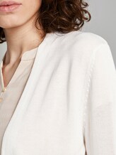 Strick-Bolero mit Seitenschlitzen - Frauen - Whisper White Strick-Bolero mit Seitenschlitzen - Frauen - Whisper White - 9 - TOM TAILOR