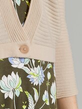 Strick-Bolero mit Ottoman-Struktur - Frauen - soft vanilla Strick-Bolero mit Ottoman-Struktur - Frauen - soft vanilla - 9 - TOM TAILOR