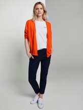 Cardigan im Loose Fit - Frauen - strong flame orange Cardigan im Loose Fit - Frauen - strong flame orange - 3 - TOM TAILOR
