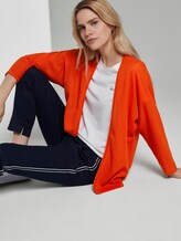 Cardigan im Loose Fit - Frauen - strong flame orange Cardigan im Loose Fit - Frauen - strong flame orange - 5 - TOM TAILOR