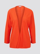 Cardigan im Loose Fit - Frauen - strong flame orange Cardigan im Loose Fit - Frauen - strong flame orange - 7 - TOM TAILOR