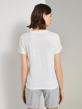 T-Shirt mit Collagen-Print - Frauen - Whisper White T-Shirt mit Collagen-Print - Frauen - Whisper White - 2 - TOM TAILOR