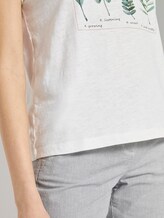 T-Shirt mit Collagen-Print - Frauen - Whisper White T-Shirt mit Collagen-Print - Frauen - Whisper White - 9 - TOM TAILOR
