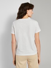 T-Shirt mit Collagen-Print - Frauen - Off White T-Shirt mit Collagen-Print - Frauen - Off White - 2 - TOM TAILOR