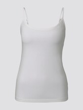 Basic Top mit Spaghettiträgern - Frauen - Whisper White Basic Top mit Spaghettiträgern - Frauen - Whisper White - 7 - TOM TAILOR