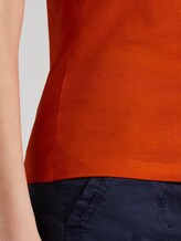 Basic Top mit Spaghettiträgern - Frauen - strong flame orange Basic Top mit Spaghettiträgern - Frauen - strong flame orange - 10 - TOM TAILOR