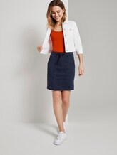 Basic Top mit Spaghettiträgern - Frauen - strong flame orange Basic Top mit Spaghettiträgern - Frauen - strong flame orange - 3 - TOM TAILOR