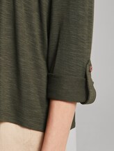 Shirt-Cardigan mit gerafften Ärmeln - Frauen - Woodland Green Shirt-Cardigan mit gerafften Ärmeln - Frauen - Woodland Green - 10 - TOM TAILOR