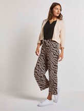 T-shirt met Henley hals in materiaalmix - Vrouwen - Deep Black T-shirt met Henley hals in materiaalmix - Vrouwen - Deep Black - 3 - TOM TAILOR
