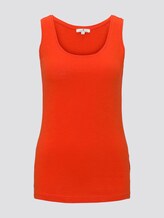 Jersey Top - Frauen - strong flame orange Jersey Top - Frauen - strong flame orange - 7 - TOM TAILOR