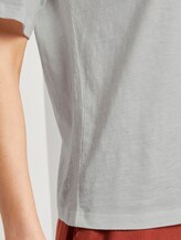 Lockeres T-Shirt mit Print - Frauen - Dove White Lockeres T-Shirt mit Print - Frauen - Dove White - 10 - TOM TAILOR