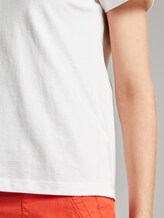 T-shirt with small monkey appliqués - Women - Whisper White T-shirt with small monkey appliqués - Women - Whisper White - 10 - TOM TAILOR