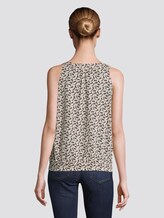 Gemustertes Top mit Neckholder-Kragen - Frauen - vanilla monkey small design Gemustertes Top mit Neckholder-Kragen - Frauen - vanilla monkey small design - 2 - TOM TAILOR