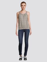 Gemustertes Top mit Neckholder-Kragen - Frauen - vanilla monkey small design Gemustertes Top mit Neckholder-Kragen - Frauen - vanilla monkey small design - 3 - TOM TAILOR