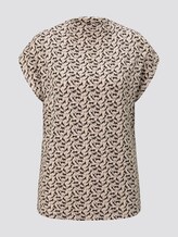 T-Shirt mit Stehkragen - Frauen - vanilla monkey small design T-Shirt mit Stehkragen - Frauen - vanilla monkey small design - 7 - TOM TAILOR