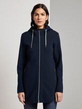 Sweatjacke mit Kapuze - Frauen - Sky Captain Blue Sweatjacke mit Kapuze - Frauen - Sky Captain Blue - 1 - TOM TAILOR